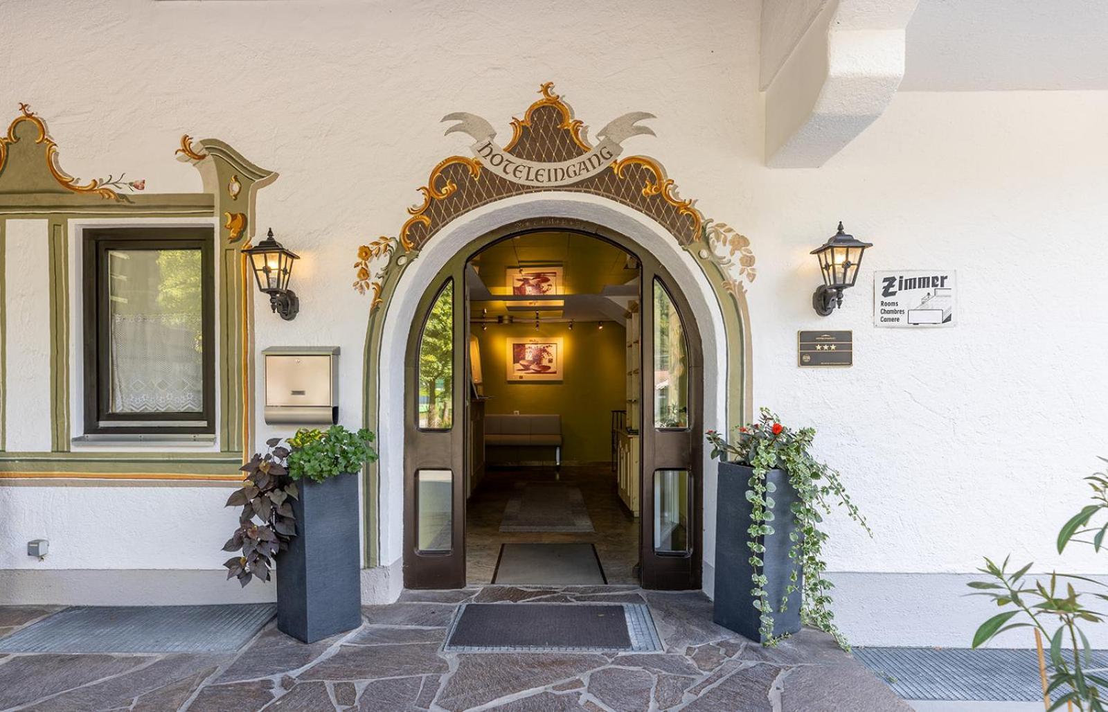 Hotel Alpenhof 오버라우 외부 사진